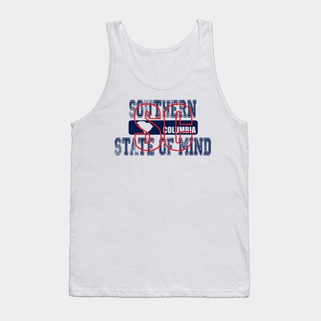 Southern State of Mind-South Carolina 3 Tank Top by 316CreativeGroup